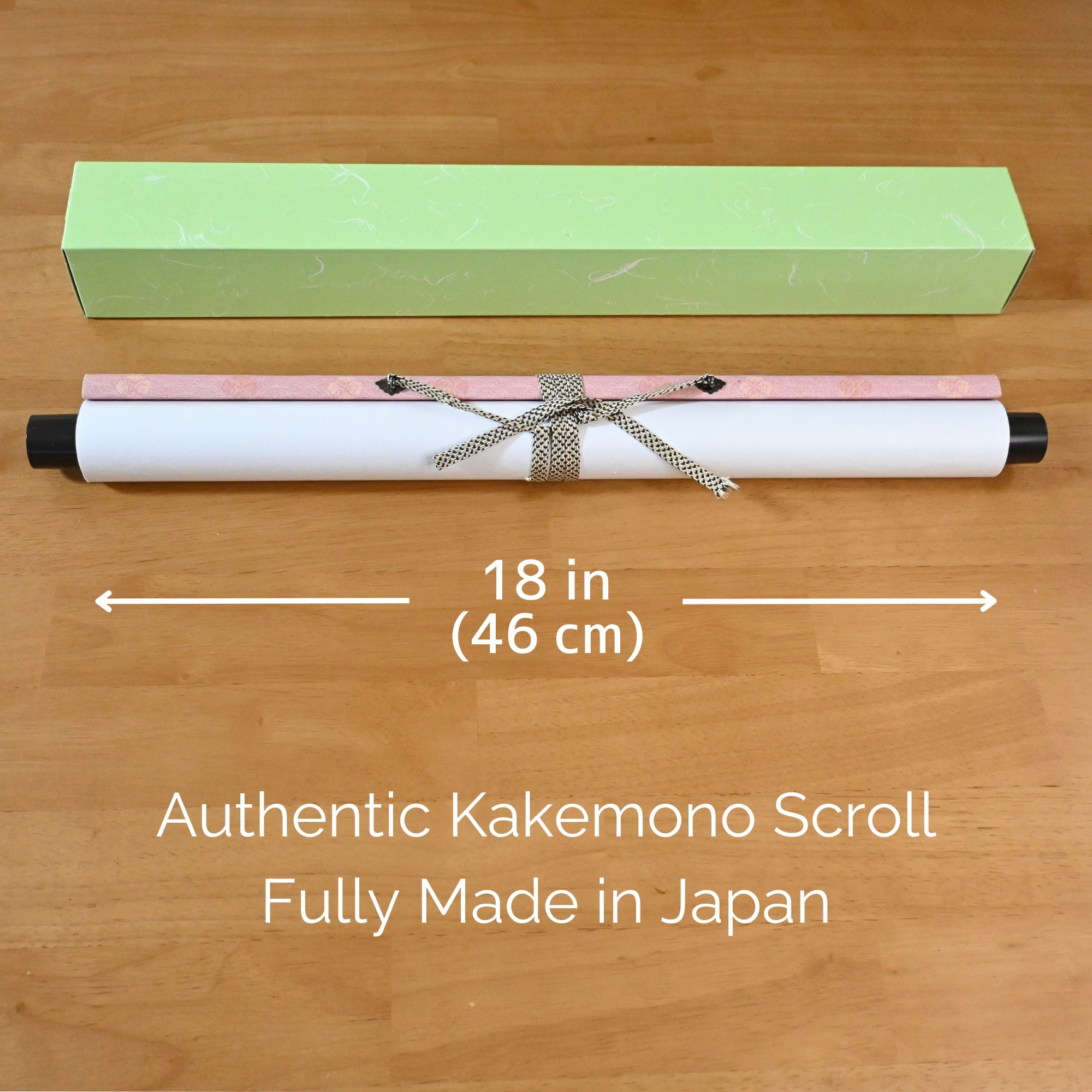 Anime Japonês Sakura Kakemono Wall Scroll – Mulheres de Kimono com Pagoda