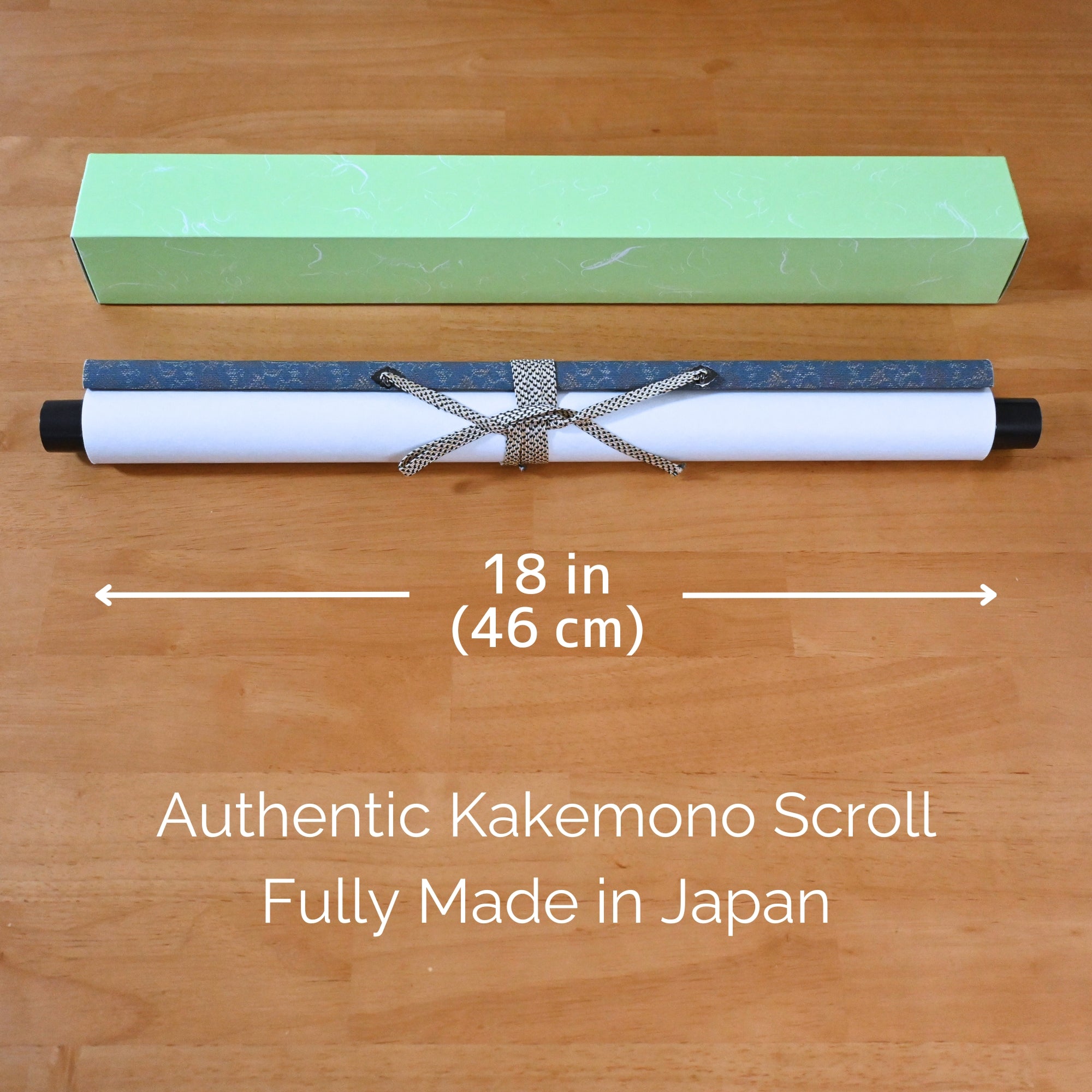 Pendurador de Parede Kakemono Samurai Japonês – Samurai Montado com Espada e Monte Fuji 